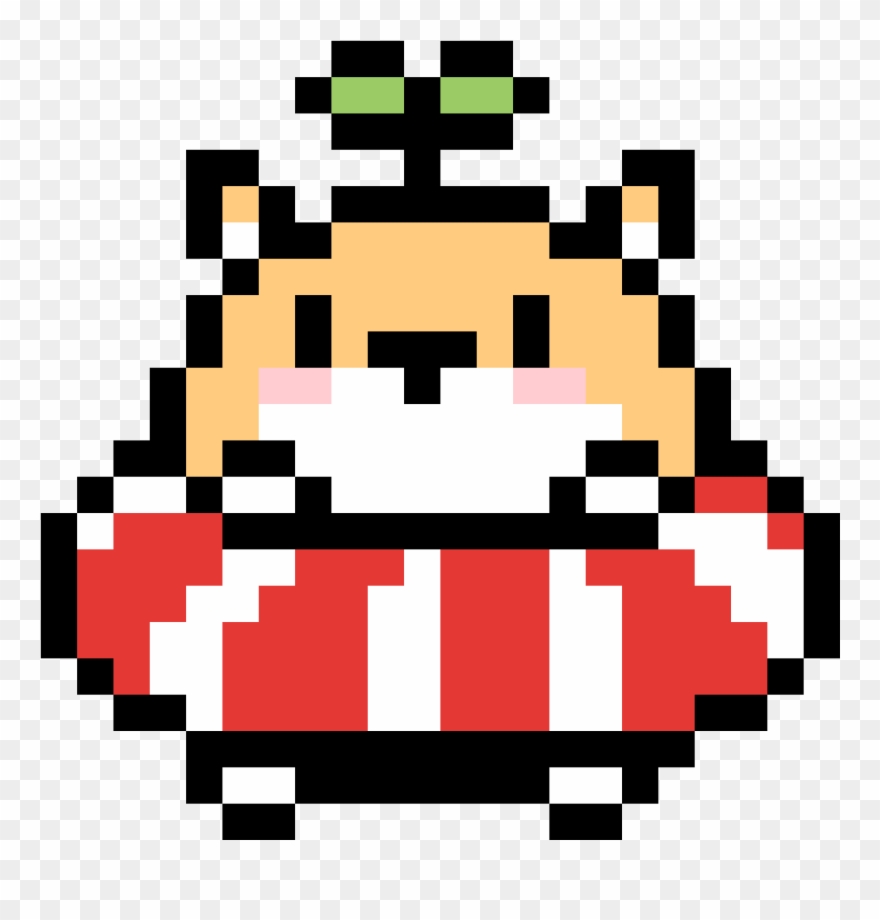 Dog In A Floaty - Bead Clipart