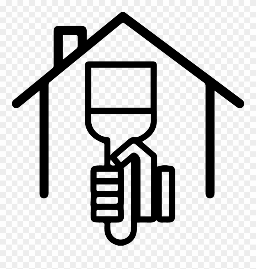 House Painting - Paint Roller Clipart