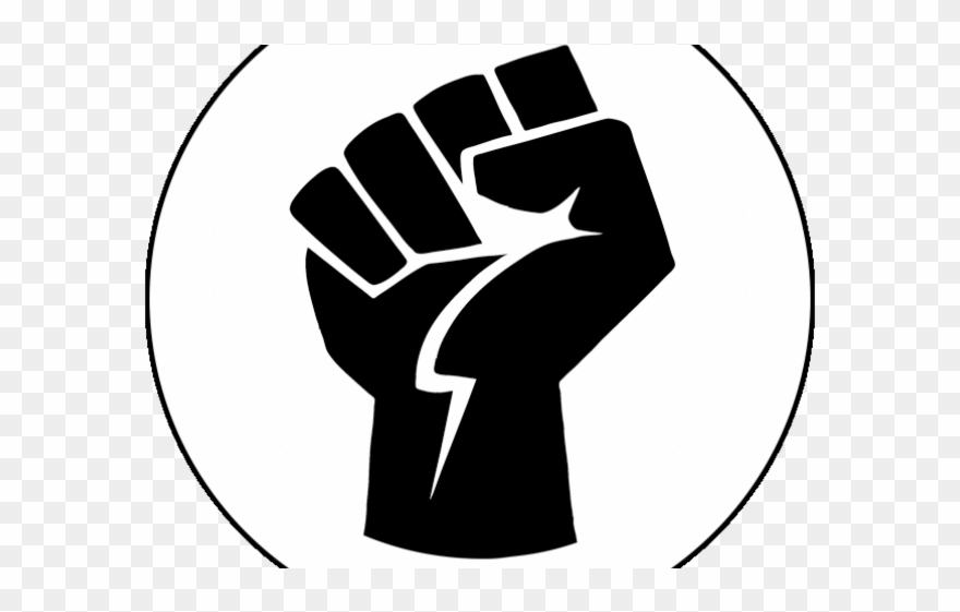 Injustice Clipart Transparent - Raised Fist - Png Download