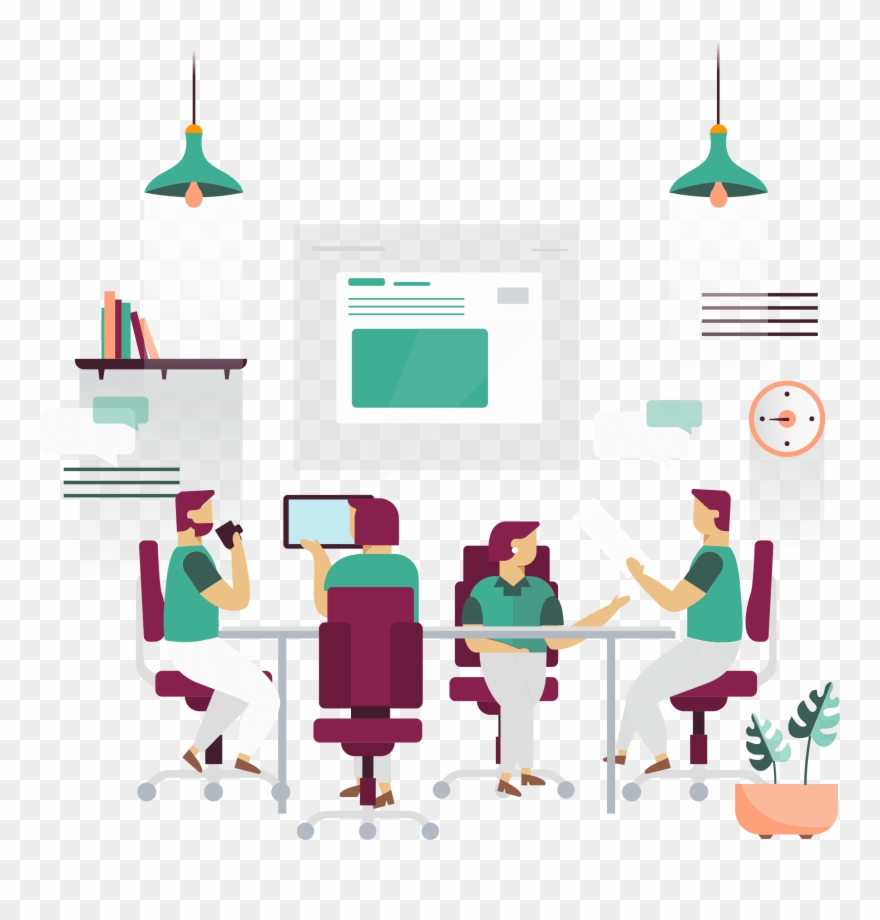 Your Digital Workplace Brings Together Everything - Chair Clipart