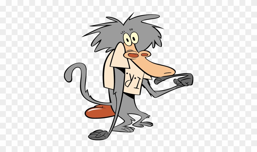 Ir Baboon Clipart
