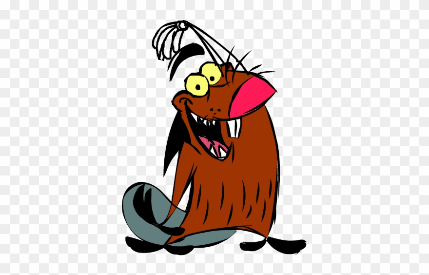 Djk Animation Daggett Beaver The Angry Beavers Djk-art - Cartoon Clipart