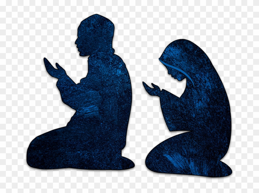 Fasting Is Fard Upon Everybody Except Those Who Are - Muslim Silhouette Png Clipart