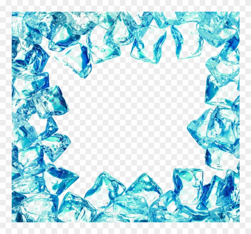 冰块边框 Clipart
