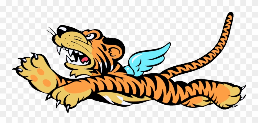 Flying Tiger Logos Rh Logolynx Com Flying Tiger Vector Clipart