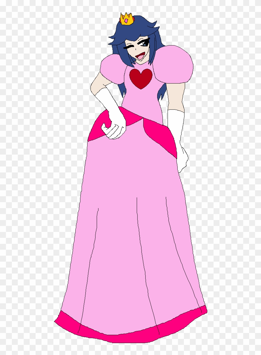 Aka, Ruler Of Heiwa Kingdom, Lovely Princess Saori - Cartoon Clipart