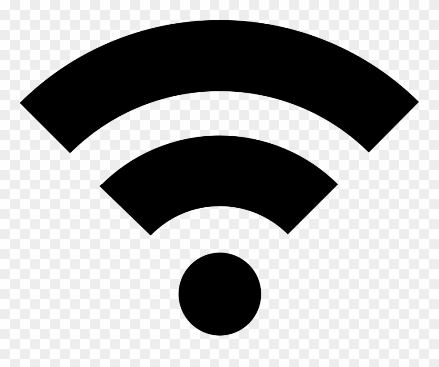 Icon Of Wifi Signal Strength Clipart