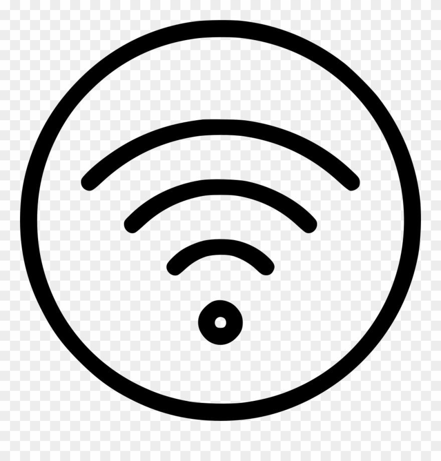 Wireless Wifi Signal Hotspot Comments Clipart