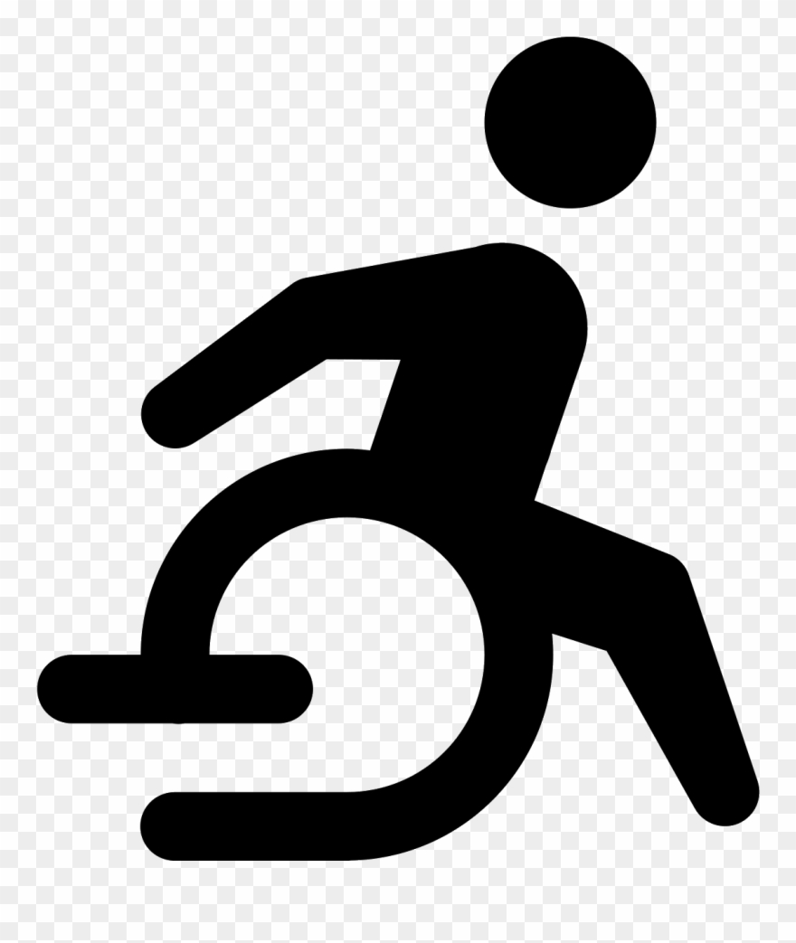 Clip Art Freeuse Library Handicapped Icon Free Download - Png Download