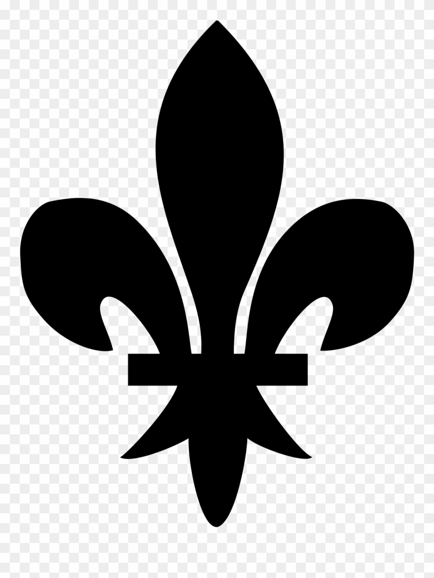 Big Image - Logo Fleur De Lys Clipart