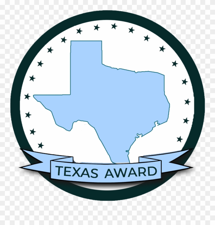 Texas Award - Más Nunca Clipart