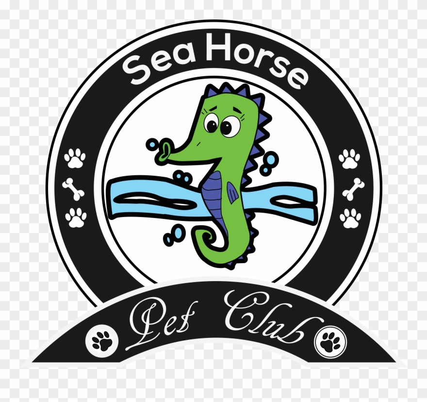 Sea Horse - Book Clipart