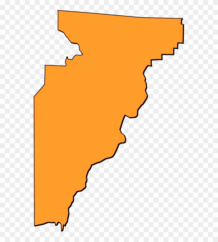 A Collection Of Simplified Outline Maps Of Jefferson - Map Clipart