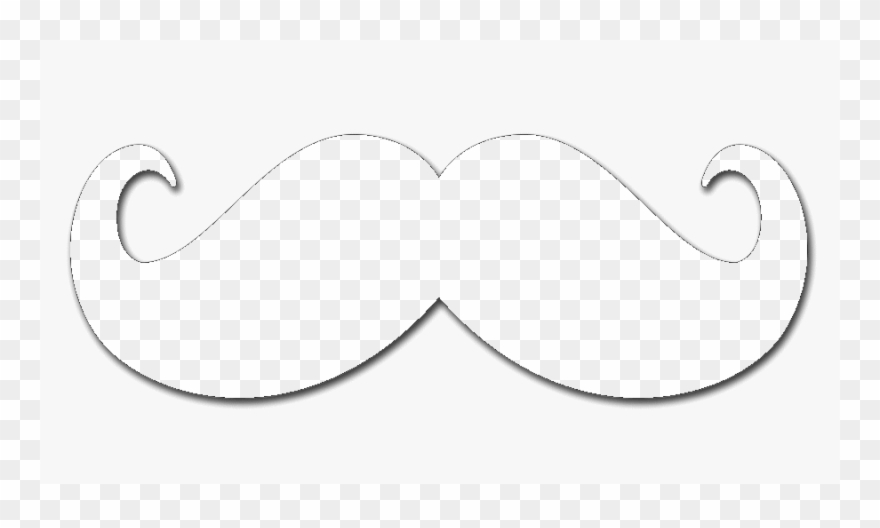 Free Moustache Download Art On Library Pack - Mustache Template Clipart