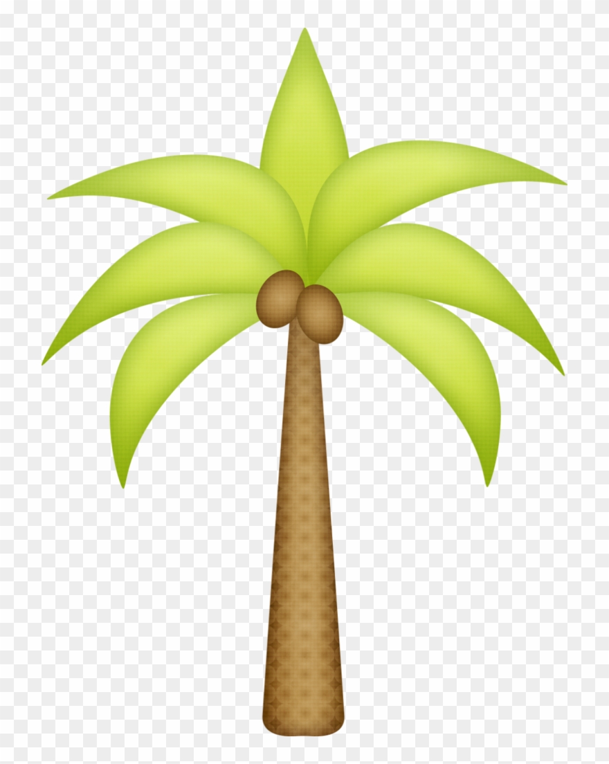 Palm Tree Clipart Luau - Palmera De Selva Png Transparent Png