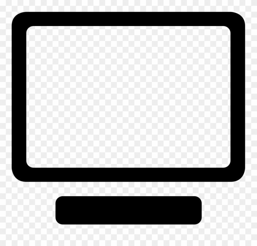 Appliance Line Draft Comments - Lcd Tv Icon Png Clipart