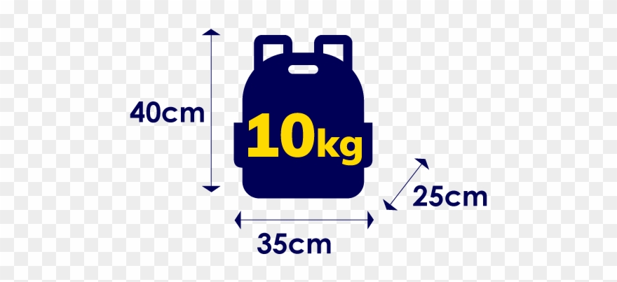 Personal Item Onboard Luggage Checked-in Luggage - Maleta Viva Air Clipart