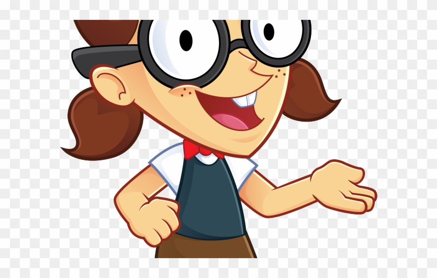 Computer Geek Clipart - Nerd Clip Art - Png Download