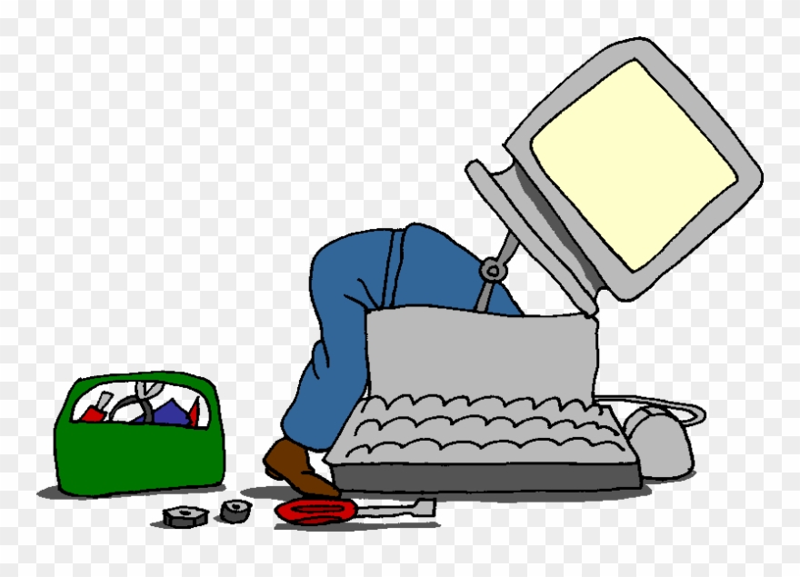 Clip Art Black And White Delplogdelplog We - Computer - Png Download