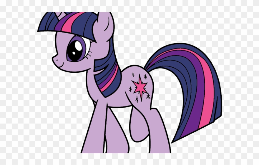 My Little Pony Clipart Violet - Twilight Sparkles Mane - Png Download