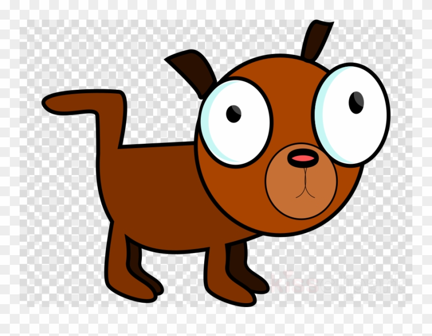 Surprised Dog Cartoon Clipart Dog Puppy Clip Art - Cartoon Dog Transparent Background - Png Download