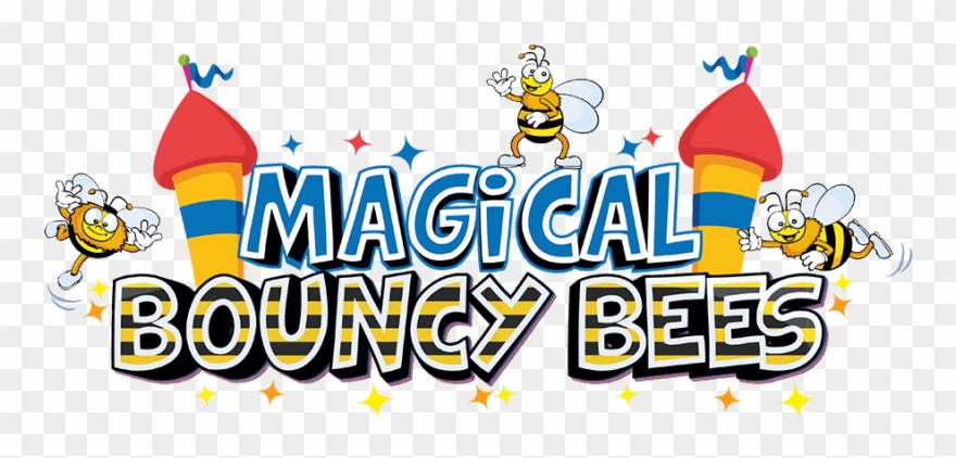 Magical Bouncy Bees - United States Of America Clipart