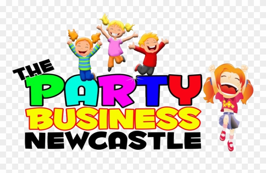 The Party Business Newcastle - Jumping For Joy Cartoon Clipart