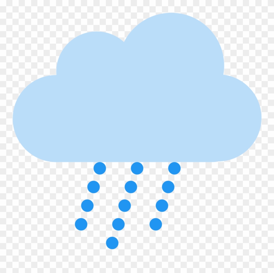 This Icon Is Showing Weather That Is Moderate Rain - Weather Forecasting Clipart