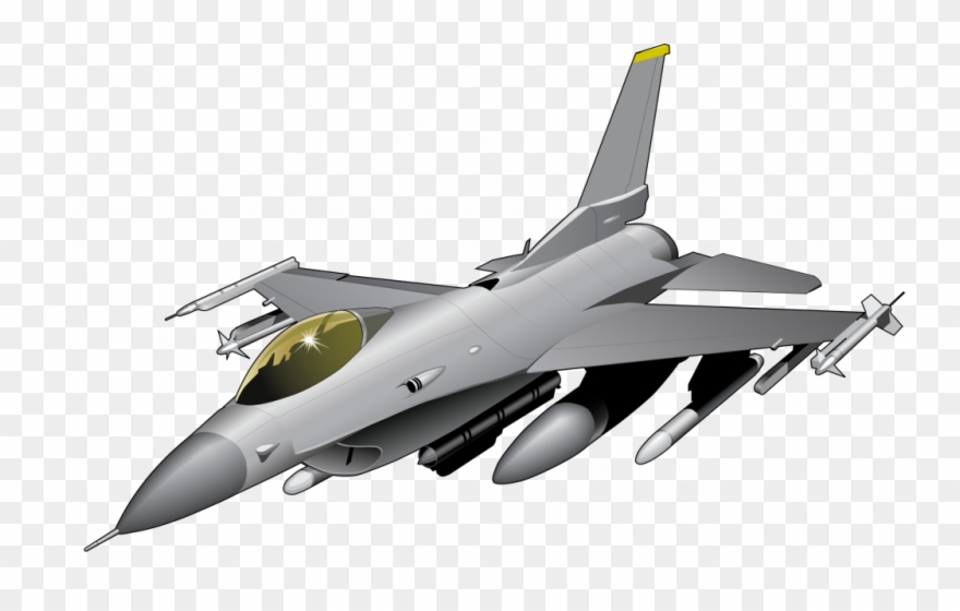 Fighting Clipart Jet Plane - Png Download