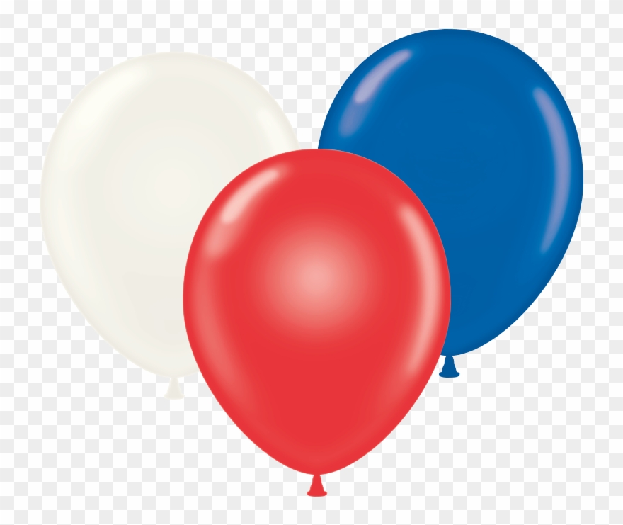 Red & White Balloon Png Clipart