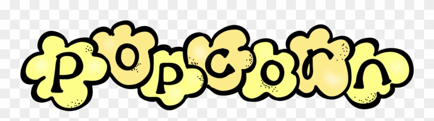 Popcorn Sign1 - Kindergarten Popcorn Math Game Clipart
