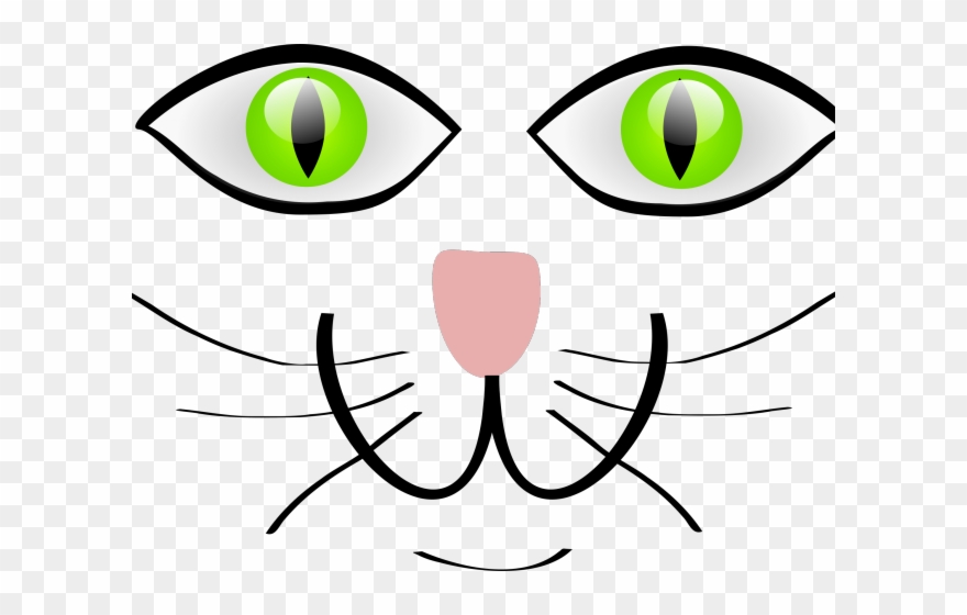 Lips Clipart Traceable - Cat Eyes Clipart - Png Download