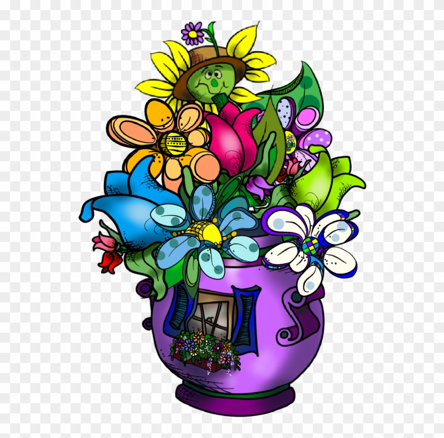 Fun Spring Floral Created By Rz Alexander - Bouquet Clipart