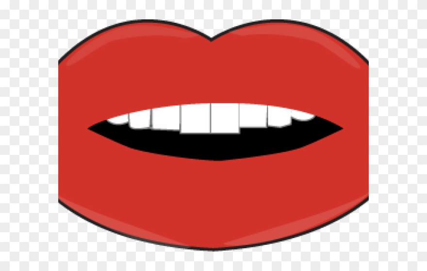 Lips Clipart Closed Lip - Clip Art - Png Download