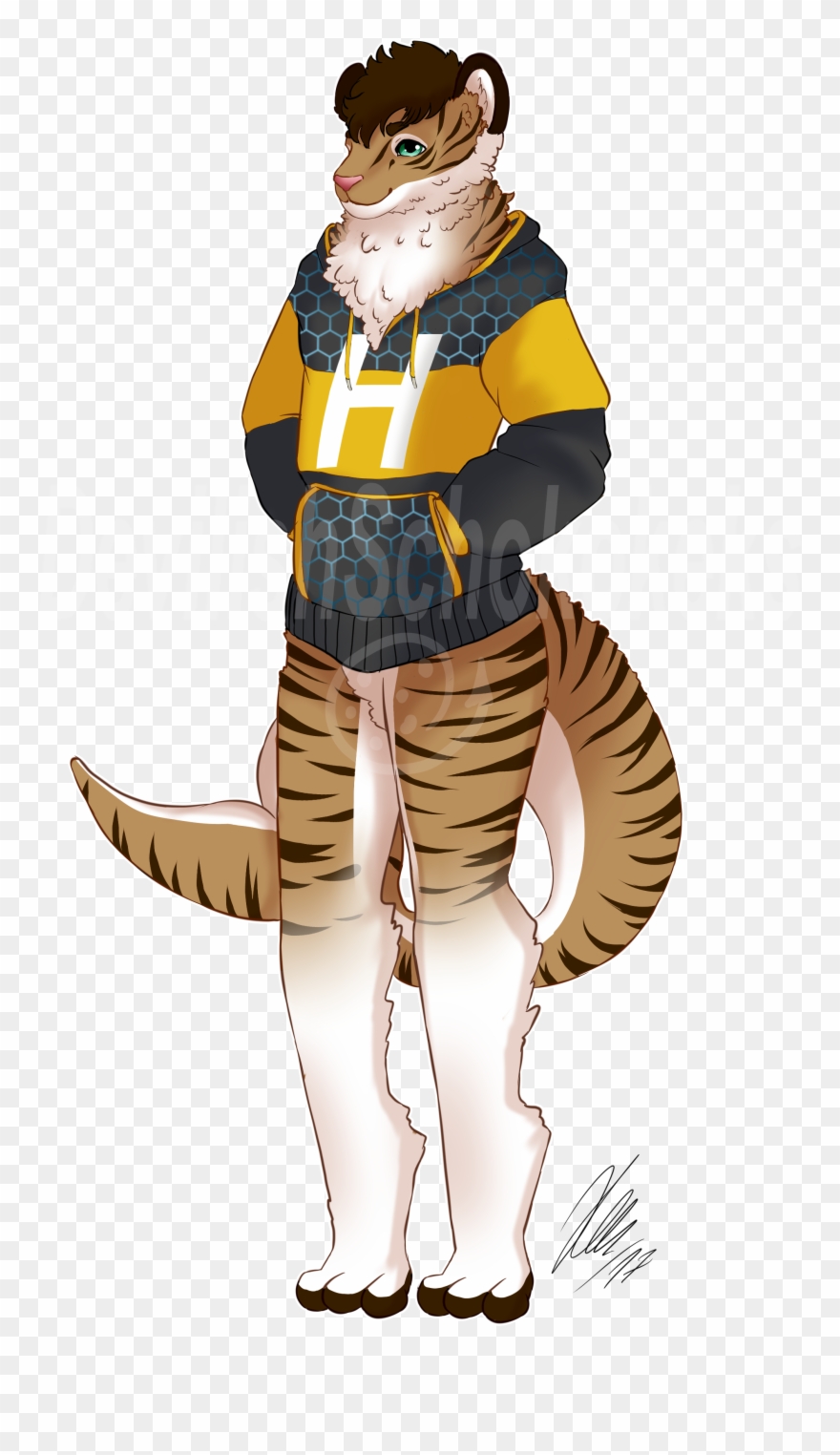 The Tigershark - Fur Clipart