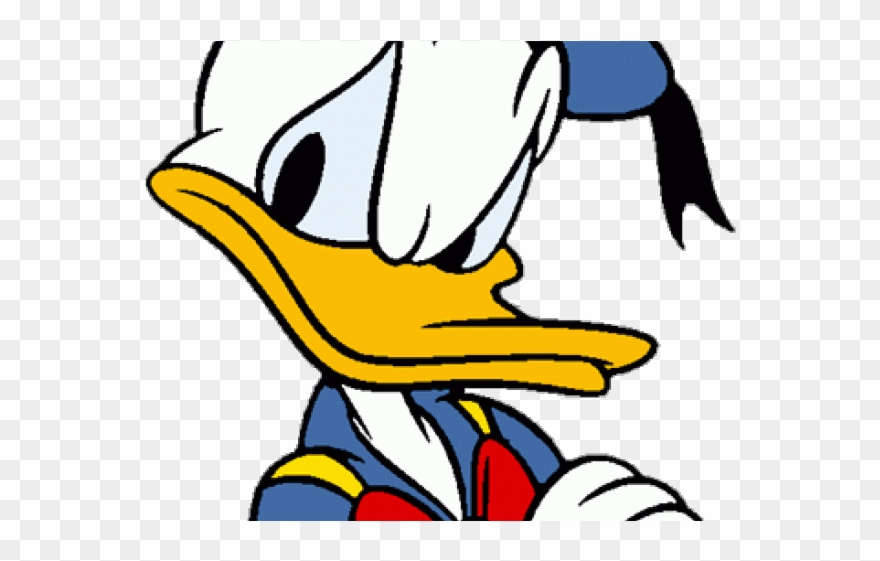 Donald Duck Clipart Mad - Donald Duck Angry Face - Png Download