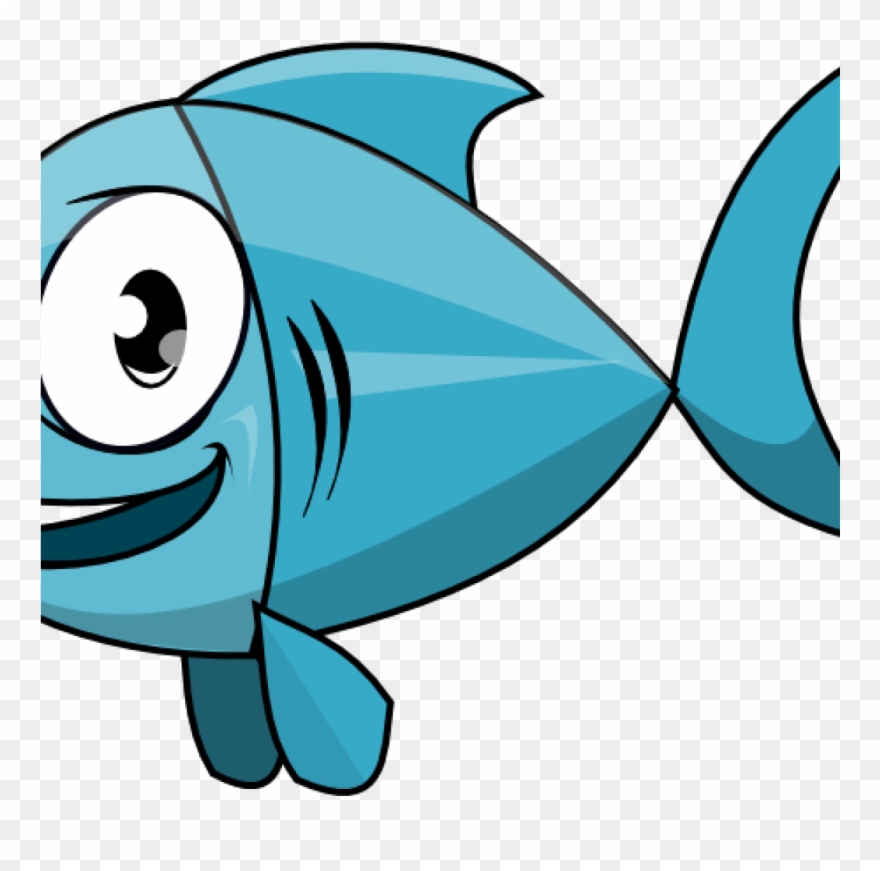 Vector Black And White Stock Dinosaur On Dumielauxepices - Fish Cartoon Clipart