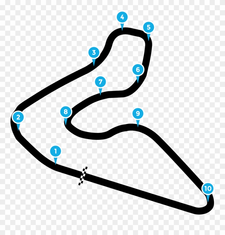 2019 Round - Auto Racing Clipart