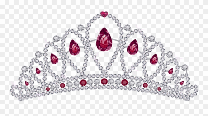 Free Png Download Diamond Tiara With Rubies Clipart - Transparent Background Queen Crown Png