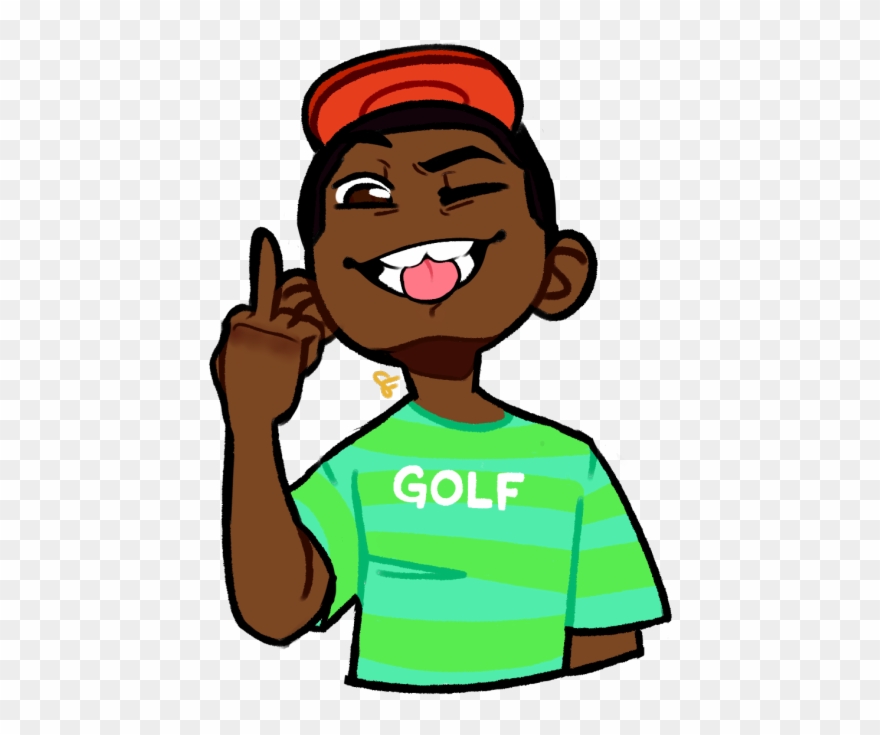 Person Clipart Transparent - Draw Golf Tyler The Creator - Png Download