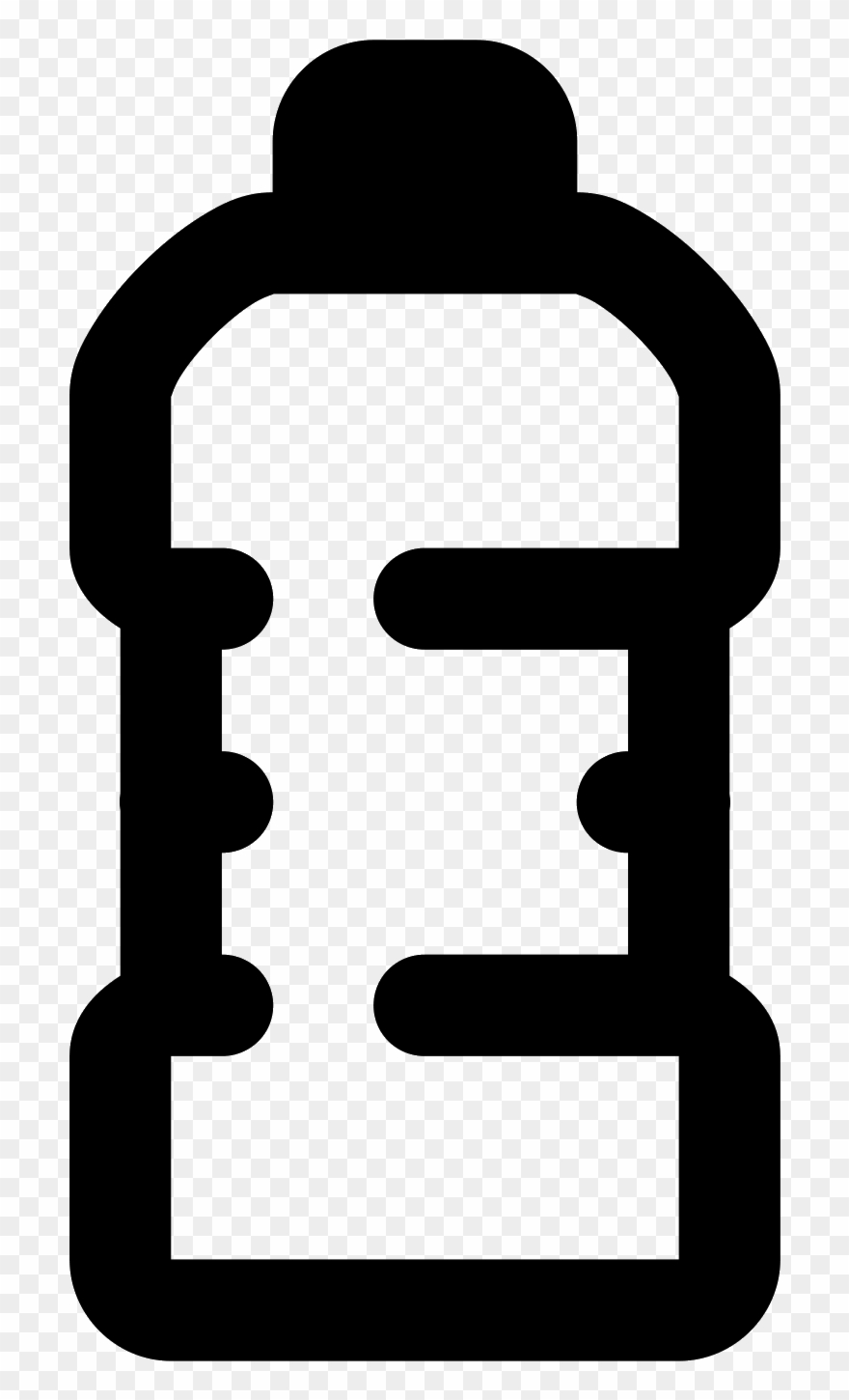 Bottle Of Water Icon - Water Clipart