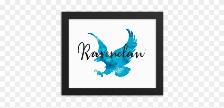 Ravenclaw Hogwarts House Pride Art Print Pinterest - Ravenclaw Pride Transparent Clipart