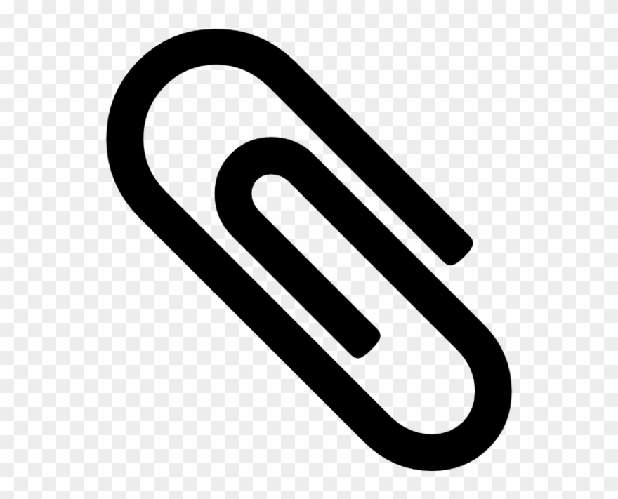 Clip Font Paperclip Cricut Png Download (2091025) PinClipart