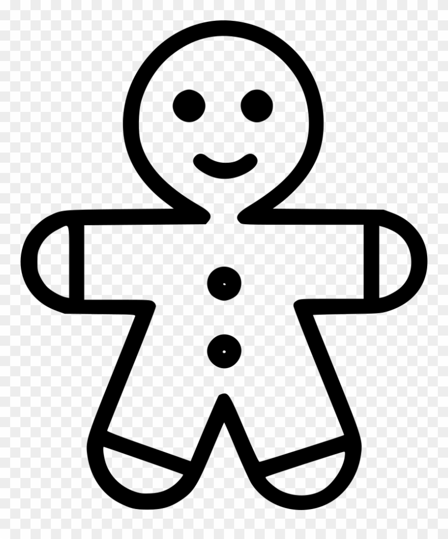 Gingerbread Man Comments - Gingerbread Man Clipart
