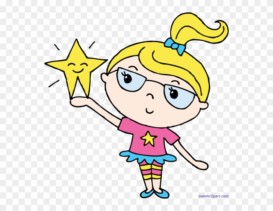 All Clip Art Archives - Star Girl Art Clip - Png Download