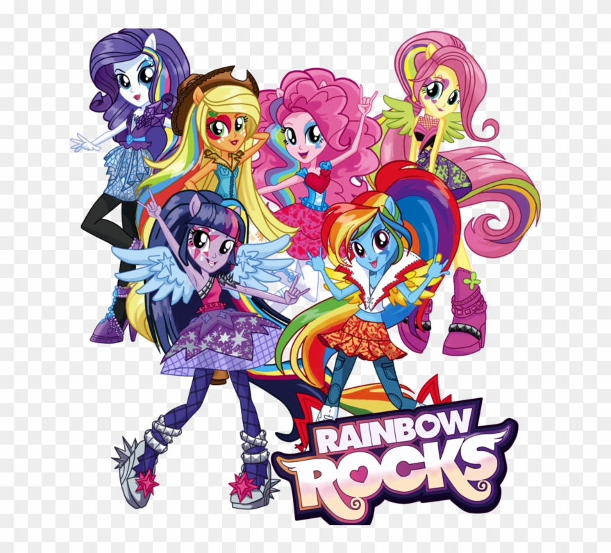 9spaceking - My Little Pony Equestria Girls Rainbow Rocks Png Clipart