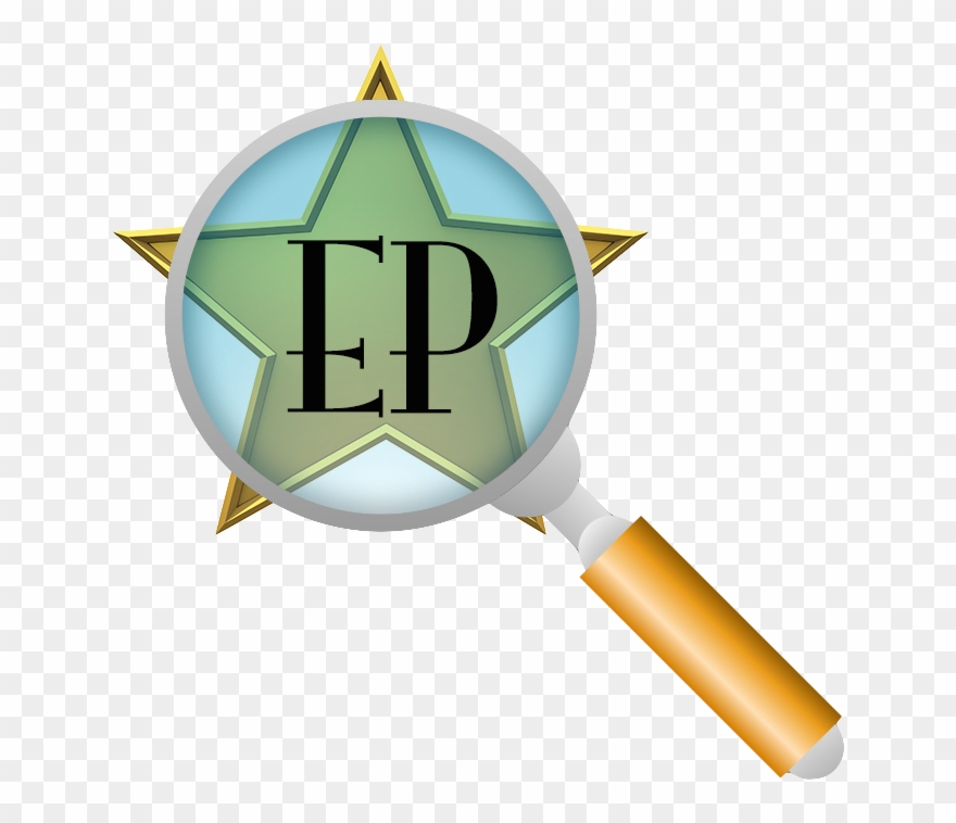 Magnifying Star Magnifying - Gold Star Clipart
