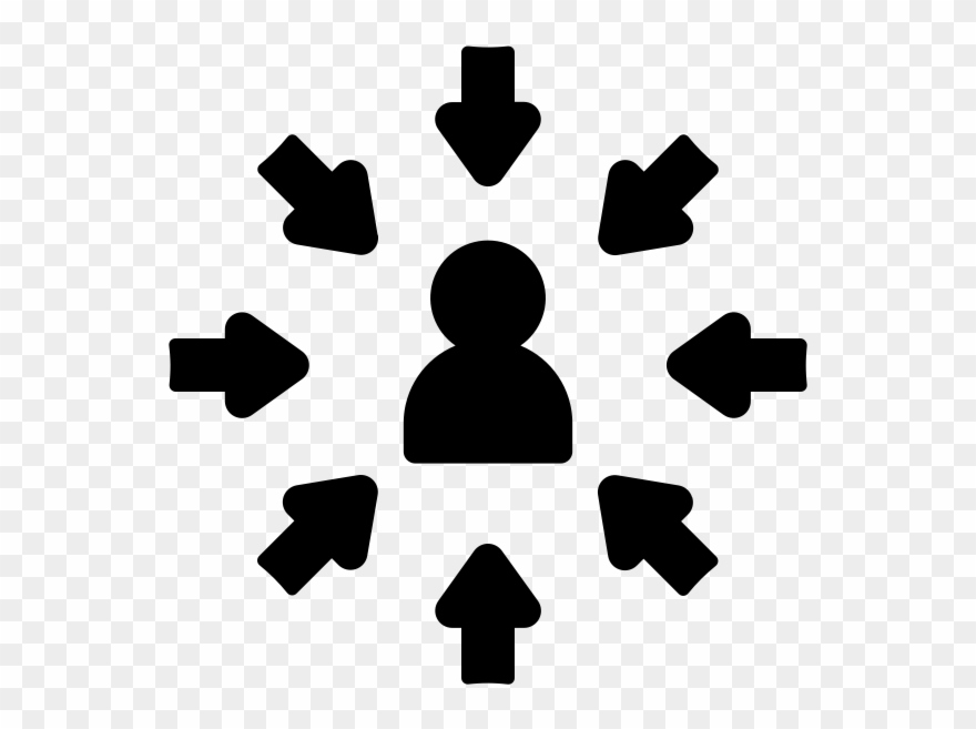 I Am Too Much In The Centre - Client Centric Icon Png Clipart