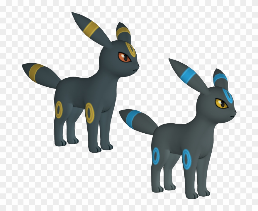Ds Pok Mon - Umbreon Pokemon Model Clipart