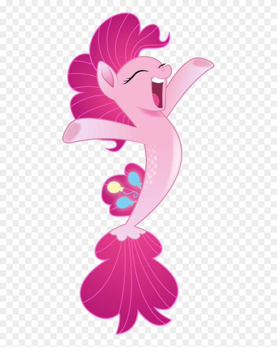 Infinitewarlock, Cute, Diapinkes, Eyes Closed, Female, - Sea Pony Pinkie Pie Clipart